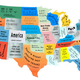 The Musical Map Of The United States (Illustration: Brooklyn Magazine)